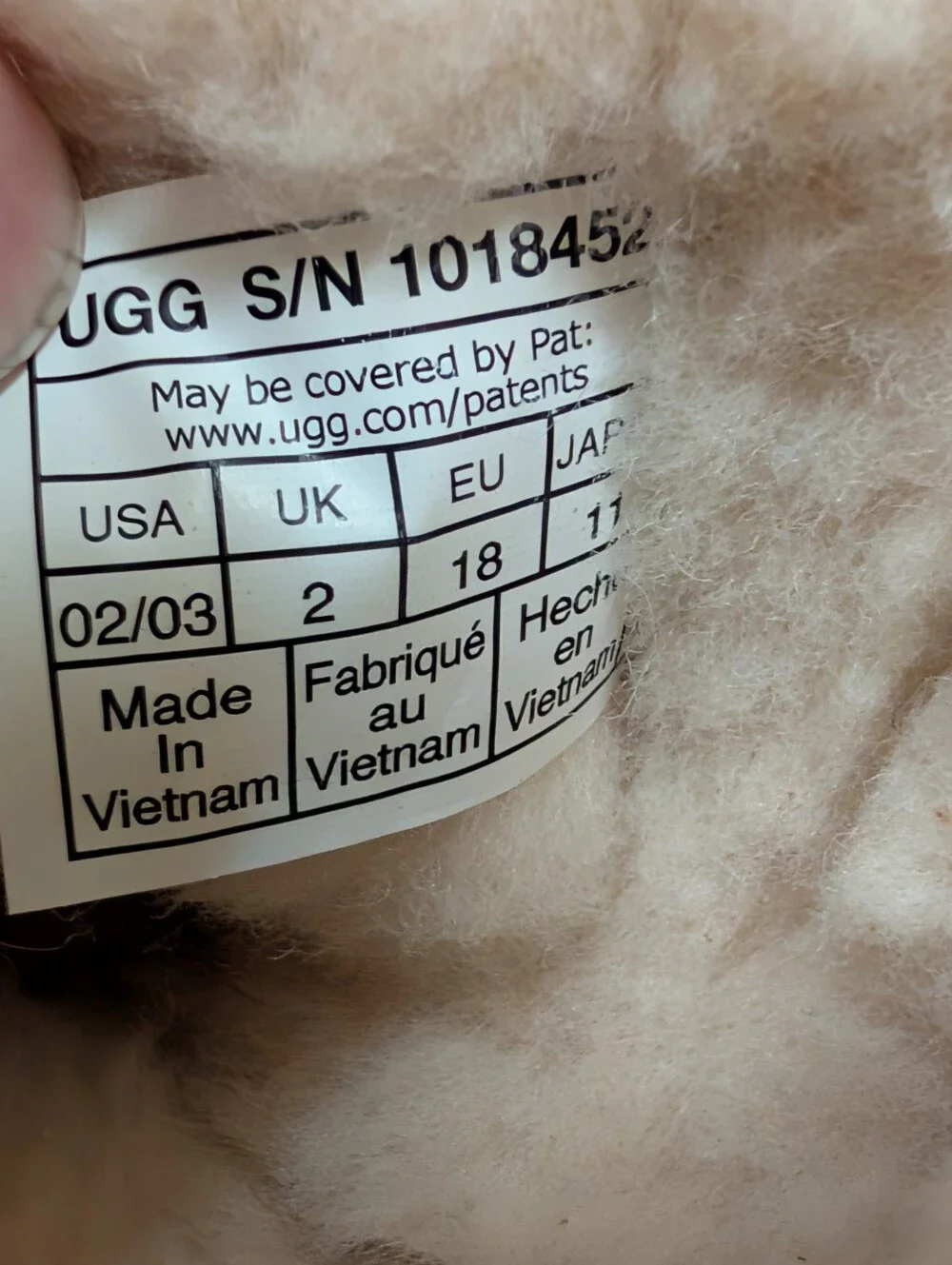 UGG baby infant